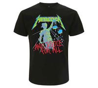 And Justice For All Original T Shirt metallica Black L