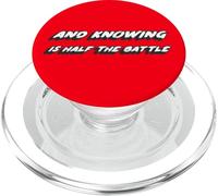 And Knowing is half the Battle | Life or Political PopSockets PopGrip for MagSafe