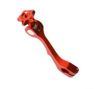 and Lightweight Aluminum CNC Rear Brake Lever for Motorbike and Scooter Dirt Riding to Improve Braking Handling (Orange)