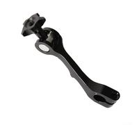 and Lightweight Aluminum CNC Rear Brake Lever for Motorbike and Scooter Dirt Riding to Improve Braking Handling (Black)