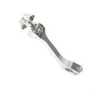 and Lightweight Aluminum CNC Rear Brake Lever for Motorbike and Scooter Dirt Riding to Improve Braking Handling (Silver)