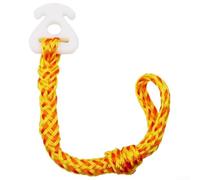 and Lightweight Boat Tow Rope with Quick Connector for Water Operations (yellow red)
