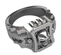 And Men's Ring Rings Fashion Women's Personality Gift's Rings Unique The Ring Finger (multicolour, 7)