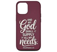 And My God Shall Supply All My Needs Philippians 4:19 Case for iPhone 12/12 Pro