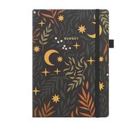 &And Per Se Budget Planner, Monthly Budget Notebook with Expense Tracker, Undated Financial Planner & Bill Organizer Book - A5 Size, Hardcover (Lunar Leaf)