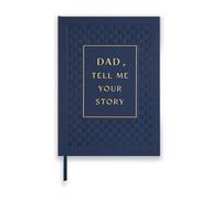 &And Per Se Dad's Life Story Journal - A Father Guided Memory Journal with Thoughtful Prompt Questions-Dad Memory Keepsake Book Gift for Father's Day, Birthday, Christmas (Dark Blue)