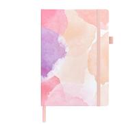 &And Per Se Lined Journal Notebook for Women&Men with Pattern, 160 Pages 100GSM Thick Paper, A5 Hardcover Journals for Writing, 5.7'' x 8'' (Black)