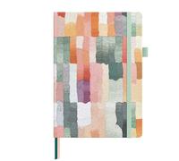 &And Per Se Lined Journal Notebook for Women&Men with Pattern, 160 Pages 100GSM Thick Paper, A5 Hardcover Journals for Writing, 5.7'' x 8'' (Colorful Stripes)