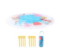 And Pool | Two in a folding paddling pool with cartoon | Folding children's pools for the very smallest | For Girls In Kindergarten, In The Backyard, On Travel, In The Park, At Picnic, Camping During