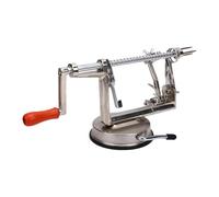 and Potato Peeler, 304 Stainless Steel, Hand-cranked, with Wooden Handle, Professional Baking Tool, a Kitchen Essential.