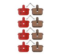 and Reliable Brake Pads for Kugoo G Booster Scooter, 4 Pairs for Enhanced Riding Experience (Metal)