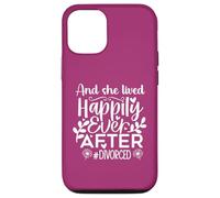And She Lived Happily Ever After Divorced In My Divorced Era Case for iPhone 12/12 Pro