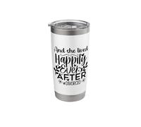 and She Lived Happily Ever After Divorced in My Divorced Era Stainless Steel Insulated Tumbler
