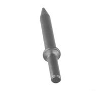 and Shovel Tip Set with Air Hammer Paint 401 Shank Rust Removal Steel for Prep Chisel Bits Pointed Flat Vshaped Crescent Notched Blades for Auto for Repair Stone and Wall Work（A）