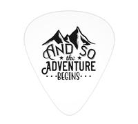 And So The Adventure Begins Guitar Picks Plectrums For Guitar Bass 12 Pack