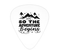 And So The Adventure Begins Guitar Picks Plectrums For Guitar Bass 12 Pack