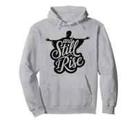 And Still I Rise Melanin Black History Racial Justice Women Pullover Hoodie