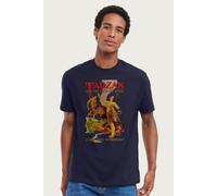 And The City Of Gold Book Cover Art Tarzan T-Shirt Tarzan Navy M