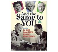 And The Same To You [DVD]