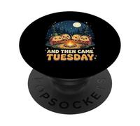 And Then Came Tuesday Taco Camping Kawaii PopSockets Adhesive PopGrip