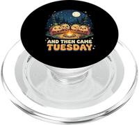 And Then Came Tuesday Taco Camping Kawaii PopSockets PopGrip for MagSafe