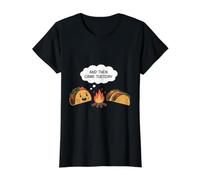 and Then Came Tuesday Taco Craving Food Jokes |- Value Graphic T-Shirt, Women, Black, S