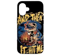 And Then It Hit Me T-Rex Telling Story Funny Dinosaur Humor Case for iPhone 16