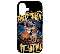 And Then It Hit Me T-Rex Telling Story Funny Dinosaur Humor Case for iPhone 17