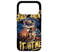And Then It Hit Me T-Rex Telling Story Funny Dinosaur Humor Case for iPhone 17 Pro Max