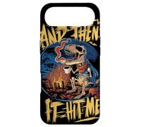 And Then It Hit Me T-Rex Telling Story Funny Dinosaur Humor Case for iPhone Air