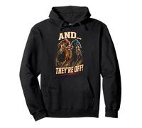 And... They're Off! Race Day Pullover Hoodie