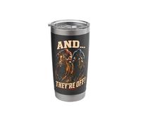 and... They're Off! Race Day Stainless Steel Insulated Tumbler