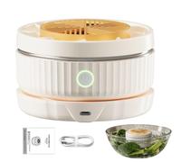 - and Vegetable Washing Machine, Green Product Hygiene, 11.1 x 5.2 cm, Vegetable Cleaner, Electrolysis Cleaner, Safe Gentle for Salads, Potatoes and Daily Kitchen