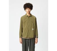 and Wander Fleece Base Long Sleeve Shirt - Khaki Green - Green / L (5)