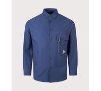 and wander Mens Dry Breathable Shirt - Colour: 110 Blue - Size: Medium