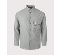 and wander Mens Dry Breathable Shirt - Colour: 123 Blue Gray - Size: Medium