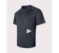 and wander Mens Dry Jersey Raglan T-Shirt - Colour: 010 Black - Size: Medium