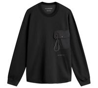 and wander Men's Longsleeve Waffle T-Shirt Black