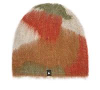 and wander Men's Mixed Colour Shaggy Knit Beanie Brown Mix