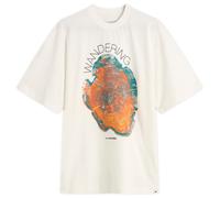 and wander Men's Wandering Printed T-Shirt White