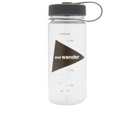 and wander Men's x Nalgene 500mL Logo Bottle Clear