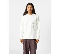 and Wander Pocket Long Sleeve T-Shirt - Off White - White / M (4)