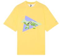 And Wander x Maison Kitsune Dry Cotton T-Shirt - Yellow - AWMKTRI-YEL