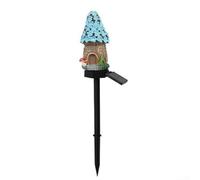 and Weather Resistant Fairy House Solar Lamp Perfect for Gardens (3)