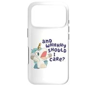 And Why Should I Care? Sarcastic Unicorn Funny Unicorn Lover Case for iPhone 17 Pro