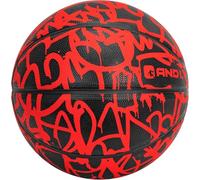AND1 Fantom Graffiti Rubber Basketball: Official Regulation Size 7 (29.5 inches) - Deep Channel Construction Streetball, Made for Indoor Outdoor Basketball Games