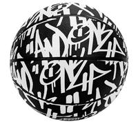 AND1 Street Ink Rubber Basketball: Official Regulation Size 7 (29.5 inches) Rubber Basketball - Deep Channel Construction Streetball, Made for Indoor Outdoor