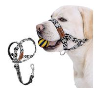 ANDA Gentle Leader for Dogs Headcollar - Ultra-Light No-Pull Dog Head Collar, Adjustable Breathable Muzzle Leash Prevents Pulling & Lunging, Comfort Fit for Small Medium Large Dogs