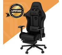 Anda Seat Jungle 2 PC Gaming Chair with Footrest - Black