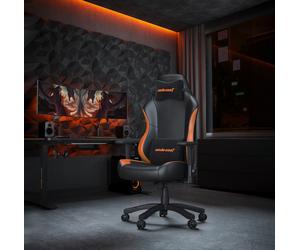 Anda seat Luna Large Office Gaming Chair - Black & Orange